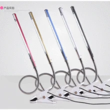 Модный светодиодный настольный светильник, маленький ночник, необычный креативный продукт, настольная лампа с зажимом, USB лампа для чтения