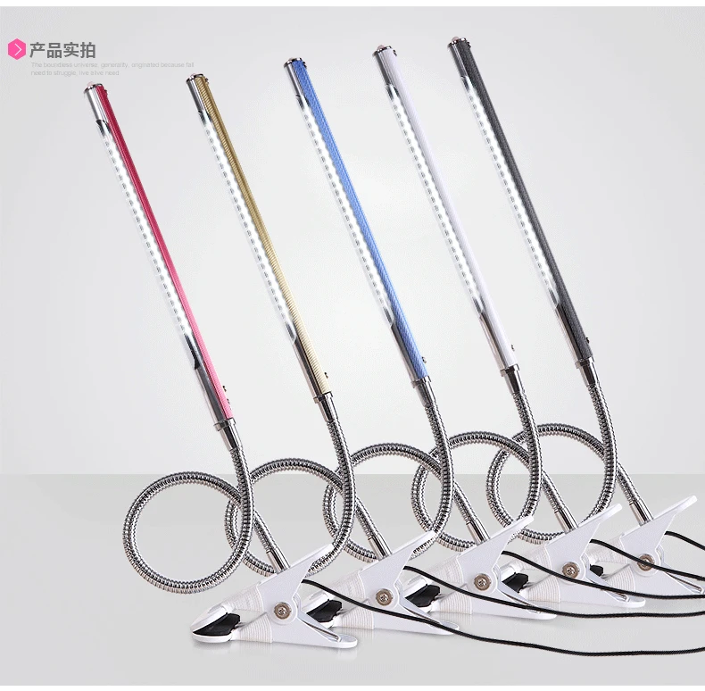 

Fashion LED Desk Lamp Small Night Lamp Strange New Creative Product Cabinet Light Table Lamp with Clamp USB Light Reading Light