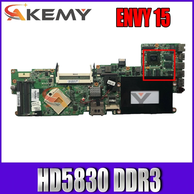 Материнская плата Akemy для ноутбука HP ENVY 15 DASP7DMBCD0 597597-001 PM55 ATI RADEON HD5830 DDR3 материнская