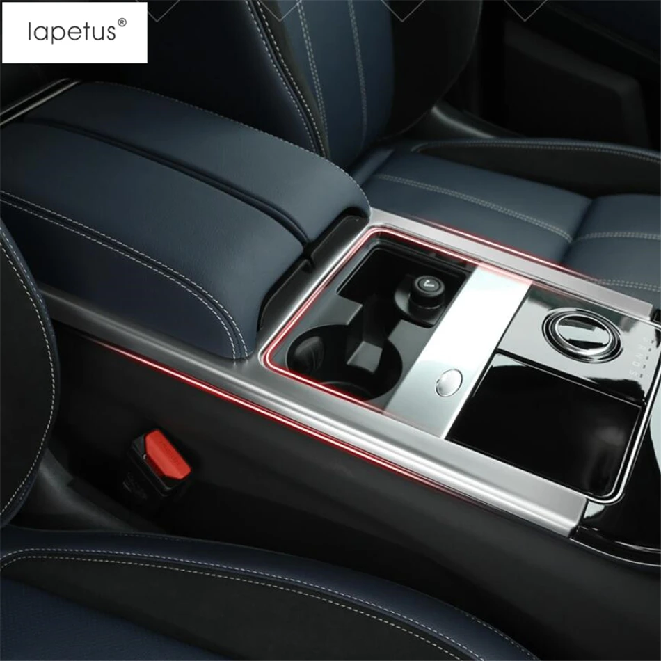 Lapetus аксессуары подходят для Land Rover Range Rover Velar ABS центр управления киоски переключения передач коробка переключения передач крышка отделка
