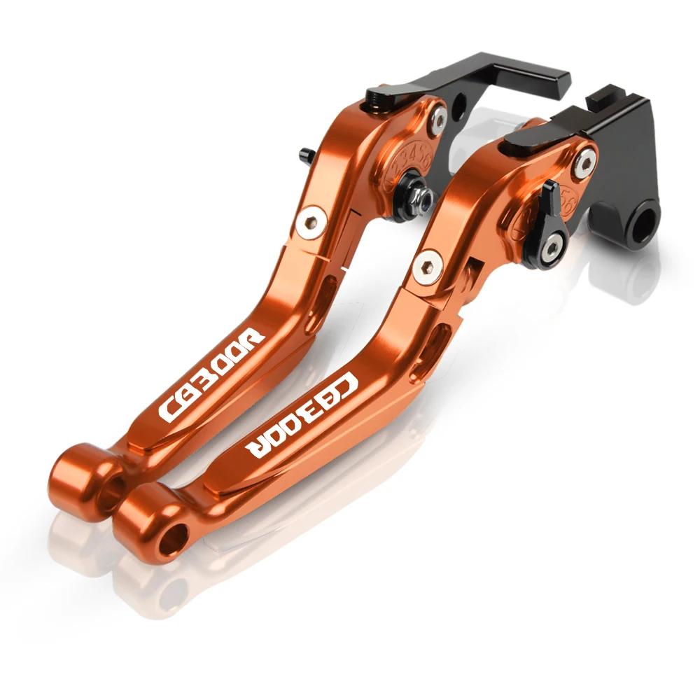 CB300R тормоза мотоцикла CNC регулируемые Выдвижные Тормозные Рычаги сцепления Hhandbar для Honda CB 300R CB300R - Цвет: K with logo