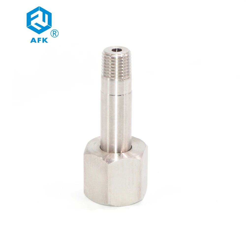 

Stainless Steel 316 1/4BSPP, NPT X BS341.NO3 N0.4 Cylinder Fitting For Connecting Helium, nitrogen and oxygen cylinders