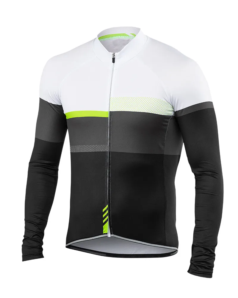 Long Sleeve Ultraviolet-Proof Breathable Tight Fitting Jersey Suit New Mountain Bike Triathlon Cycling Clothes With Pocket 5