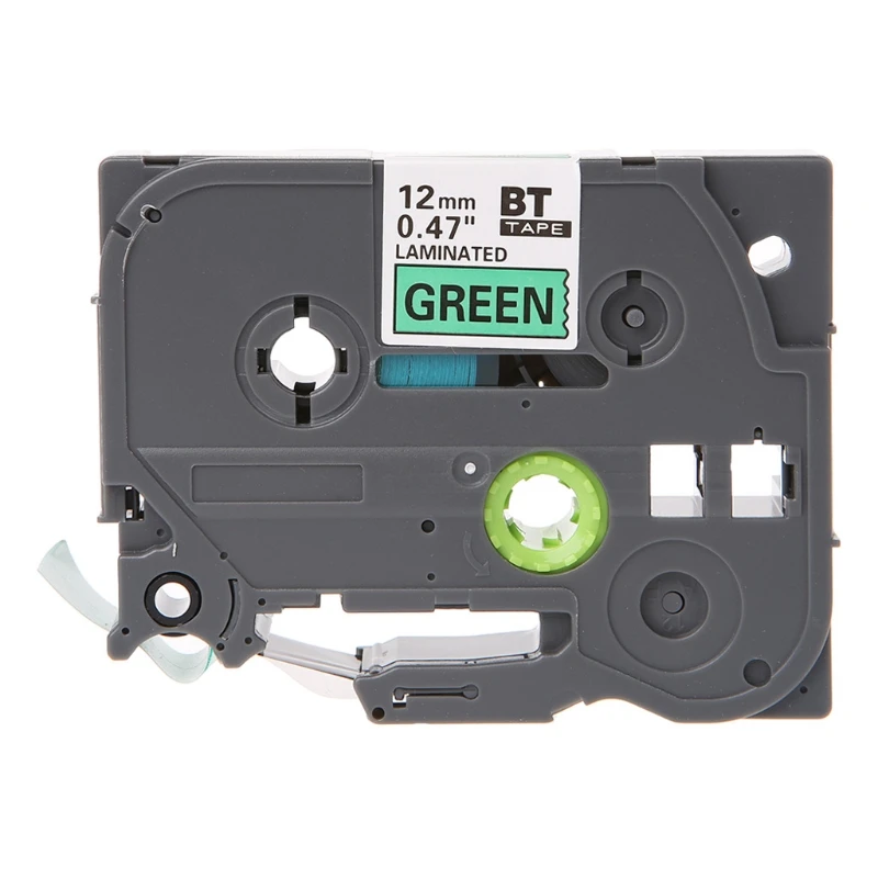 8 м запечатанных лент для Tze-231 431 531 631 Width12mm для Brother P-touch принтер ленты - Цвет: Зеленый