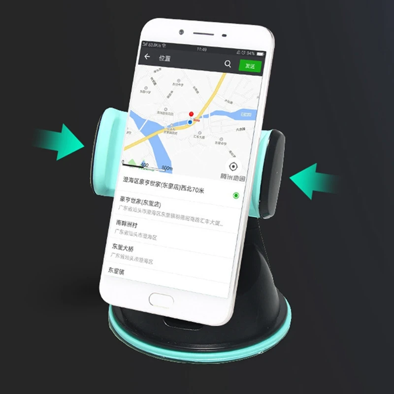 Универсальный автомобильный держатель для мобильного телефона, крепление на вентиляционное отверстие, 360 выход, автомобильный держатель для смартфона для iPhone, samsung, huawei, Xiaomi