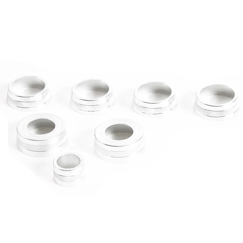 

Car Interior Dashboard Headlights Control Air Vent Adjust Button Switch Cover Ring Trim Kits for Chevrolet Camaro 2017+