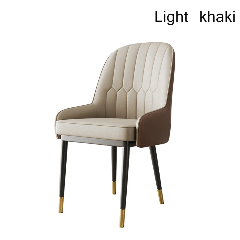 Light khaki Скандинавский Инс металлический пластиковый стул ресторанный стул ресторан офисное собрание компьютерное кресло семейная спальня обучающее кресло - Цвет: Light khaki