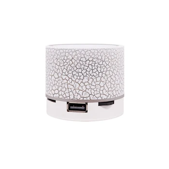 

Aixin Hot-Selling Crack Audio Card Mobile Phone Computer Small Steel Cannon Mini Subwoofer Wireless LED Light Emitting Speaker