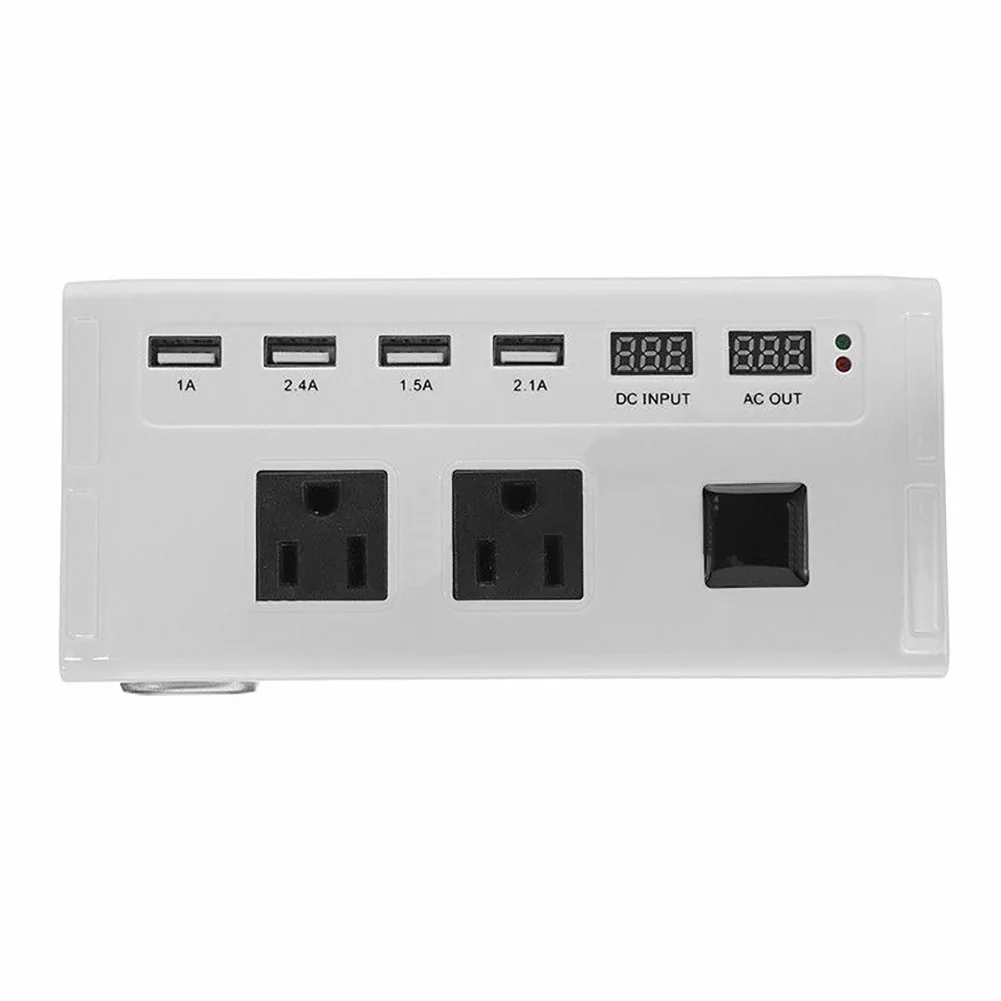 AC110V AC220V преобразователь модифицированная Синусоидальная волна автомобильное напряжение USB прочный 200 Вт/250 Вт Авто DC12V аксессуары силовой инвертор практичный
