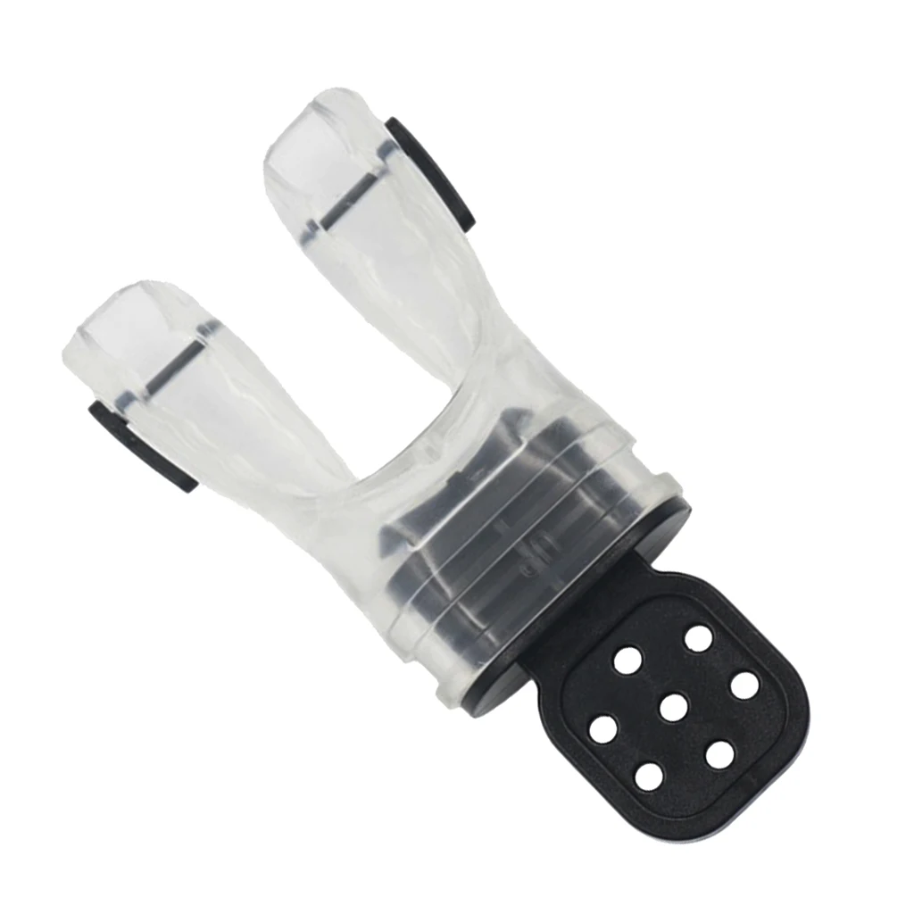 Scuba Diving Silicone Comfort Moldable Bite Mouthpiece With Regulator Scuba Diving Mouthpiece
