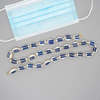 

Go2Boho Mask Chain For Women Necklace Glasses Chains Straps Cords Lanyard Jewelry Shell Beads 2020 Fashion Seashell Necklaces