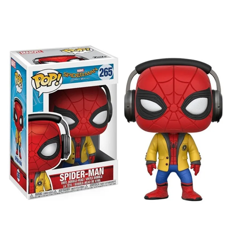FUNKO POP The Last Spider-Man Venom, Классическая фигурка, ПВХ, фигурка, модель, детские игрушки, подарок на день рождения, Рождество - Цвет: 265with box