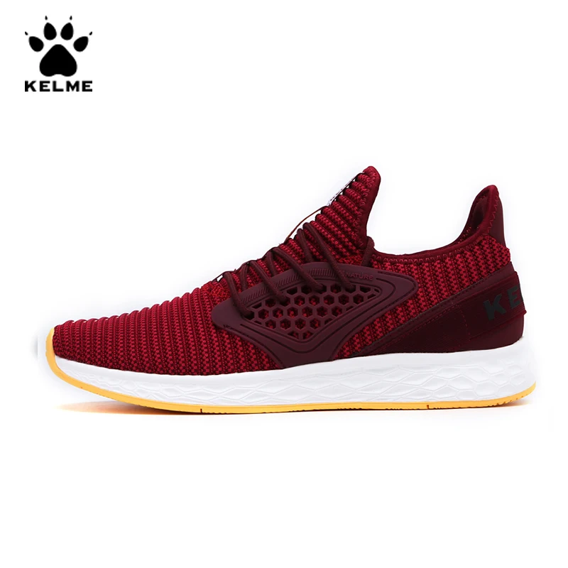 

KELME Colorblock Men's Sneakers Running Shoes Men Trainers Light Non-slip Breathable Jogging Sport Shoes Men Sneakers 66831203