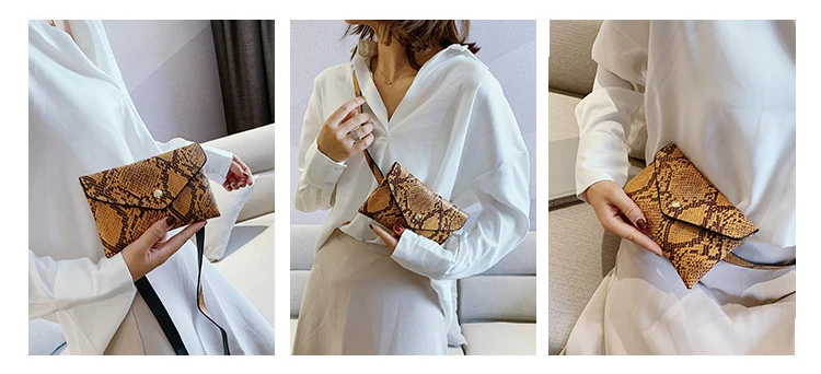 Модная Кожаная поясная сумка с принтом змеиной кожи для женщин, 2019 поясная сумка для женщин, Heuptas Bum/Belt/Phone/Chest/Money Bag Bolso Mujer