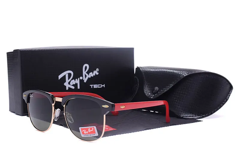 RayBan RB3016, мужские поляризованные солнцезащитные очки, магния, солнцезащитные очки, очки для вождения, для мужчин, женщин, Oculos masculino, мужские, RayBan Wayfarer