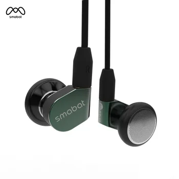 

Smabat ST-10 Ear Hook Earbud HIFI Metal Earphone 15.4mm Dynamic Driver Smabat Flagship Earbud With Detachable Detach MMCX Cable