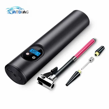 

Best 150PSI Mini Inflator Electric Portable Car Bicycle Bike Pump Electric Auto Air Compressor Bicycle Pumps EU PLUG with LCD Di