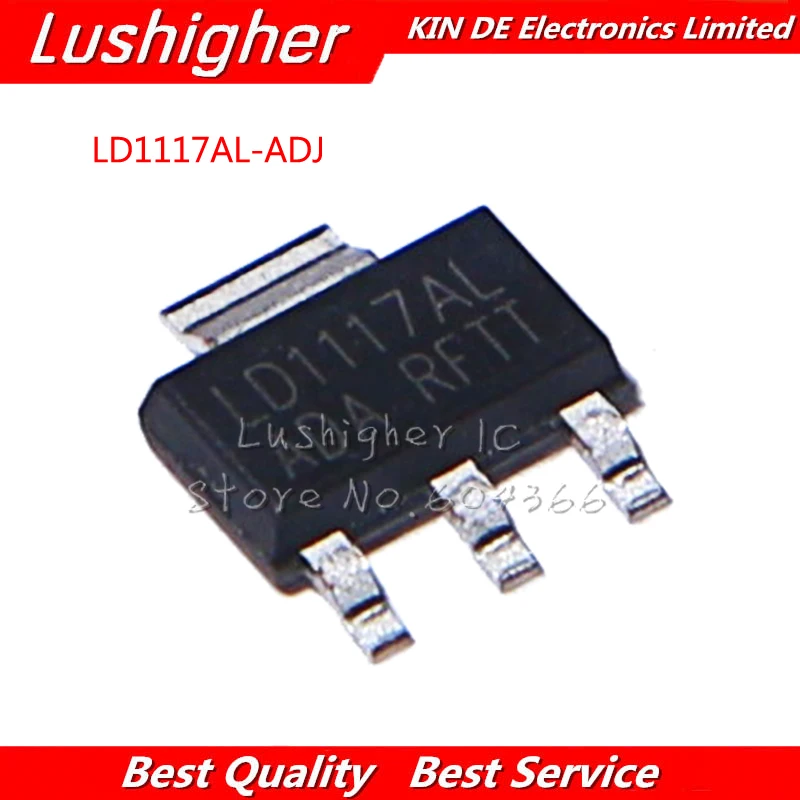

10pcs LD1117AL-ADJ SOT223 LD1117AL SOT-223 LD1117-ADJ