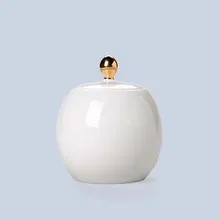 Белый фарфоровый чайник, керамический резервуар для хранения, маленький чайный набор, аксессуары для чайника, чайная коробка, чайный склад