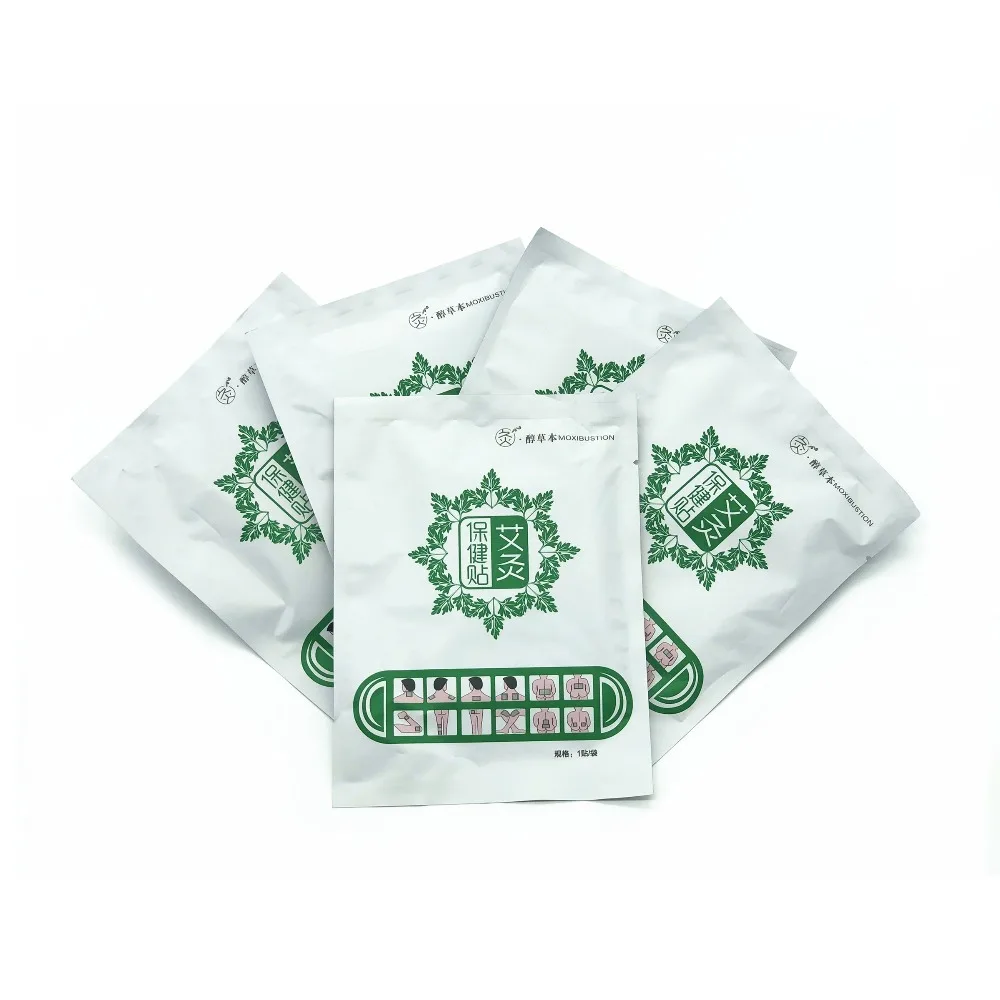 Hot Sale 5pcs Wormwood Hot Stickers Health Care Detox Moxibustion Relax Patch