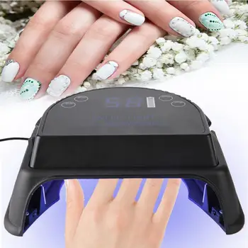 

Professional 72W Nail Art Dryer Gel Polish Curing Manicure Intelligent Nail Lamp Nail UV Lamp