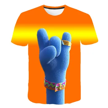 

Hairy Elf Girls Tops Hot Movie Trolls World Tour Children‘s Tshirt Kids Troll T-shirt Funny T-shirts 3D Boys Clothing 4-14years