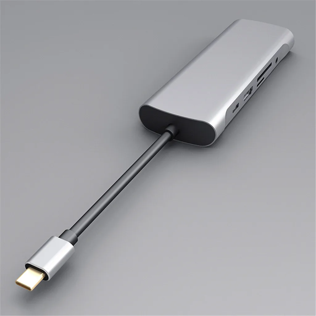 Набор контактов для тестирования 10 в 1 Тип C на HDMI многофункциональная док-станция Usb быстрая зарядка PD S10