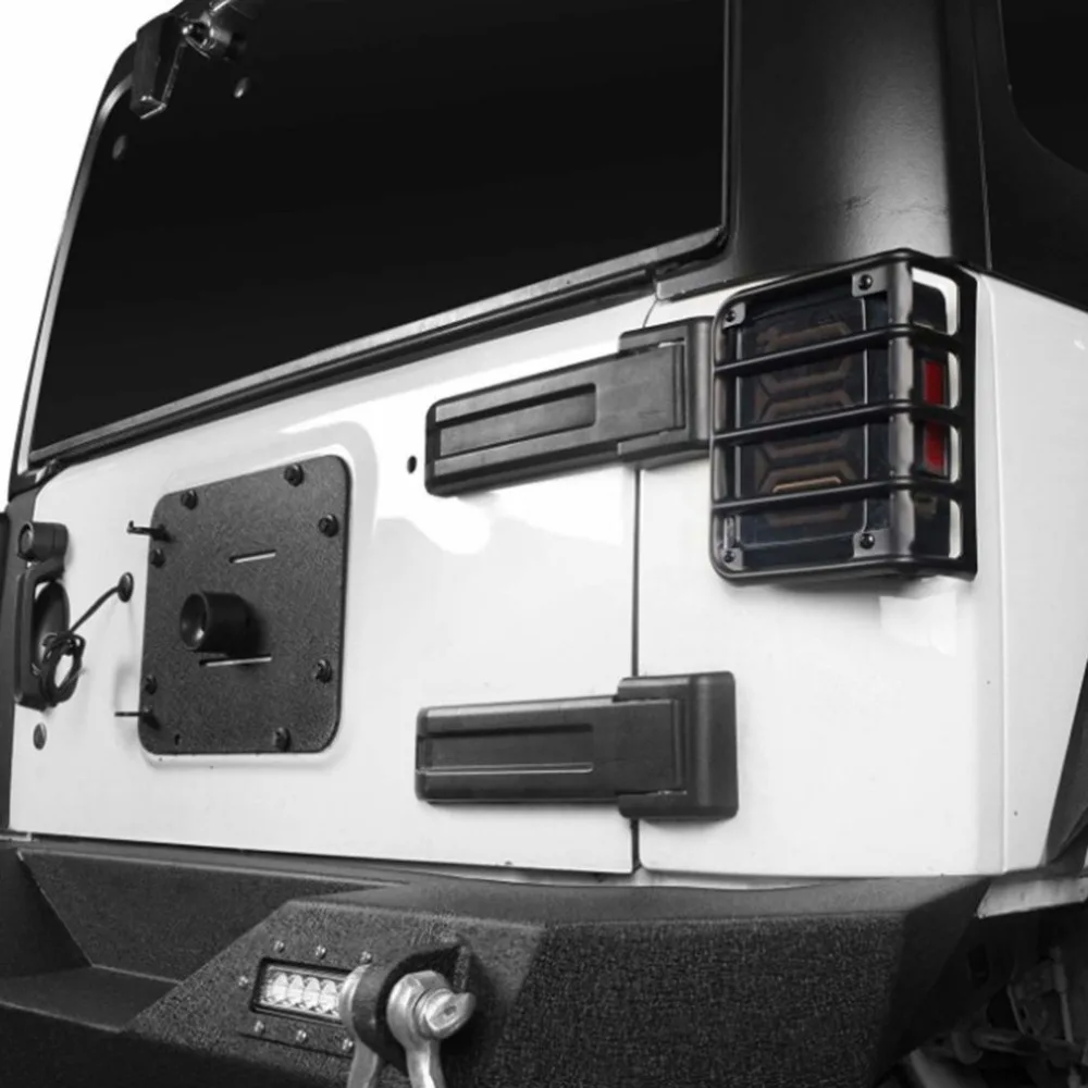 Новая высококачественная стальная задняя крышка для Jeep Wrangler легко установить Защитите ваш автомобиль