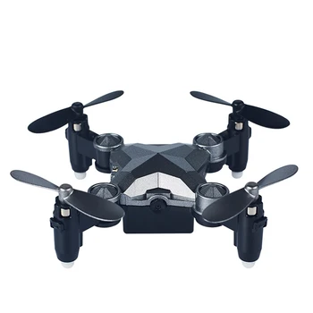 

Folding Unmanned Aerial Vehicle Travel Watch Four-axis Remote Control Intelligent WIFI Mini Folding Gravity Induction Drone