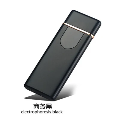 10 шт./лот, зажигалка для зарядки, Электронная, ультратонкая, USB, прикуриватель, сенсорный, индукционный, чувствительный переключатель, электрические зажигалки, без газа