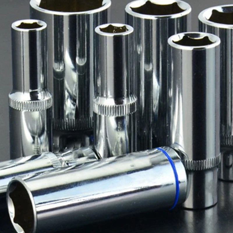 Лучший профессиональный 8Pc 3/8-Inch Drive глубокий Набор торцевых головок, метрический, 10 мм-19 мм