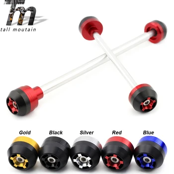 

Front Rear Axle Fork Crash Sliders For YAMAHA TDM 900 TDM900/A 2002-2010 03 04 05 06 07 08 09 TDM 900 Motorcycle Wheel Protector