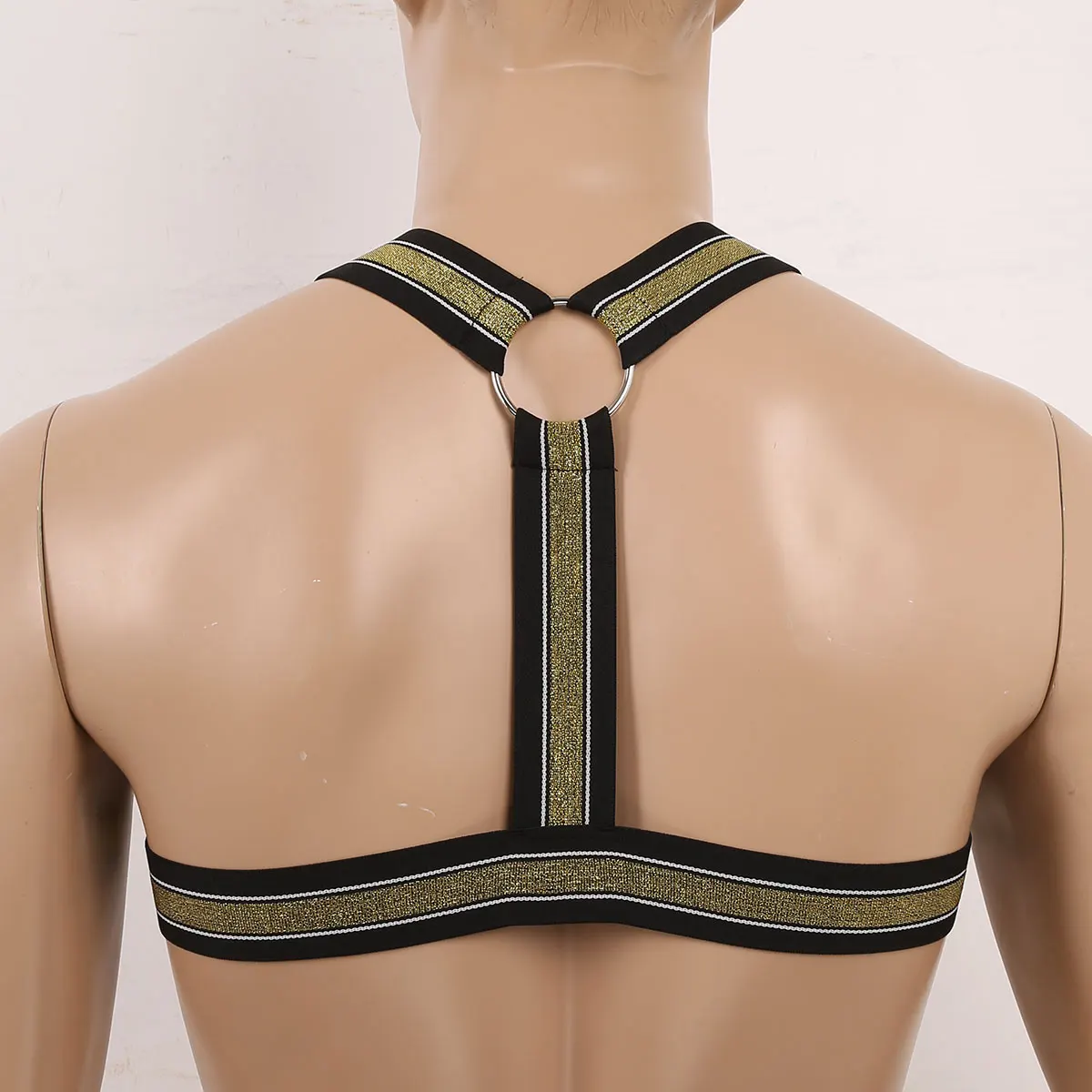 YiZYiF Sexy Fashion Harness Men Elastic Shoulder Body Chest Belt Muscles Protector Straps Mens Cosplay Party Club Wear Costume -Zentai shop online Hea010fdd92eb4244837a413bc2f44655i.jpg