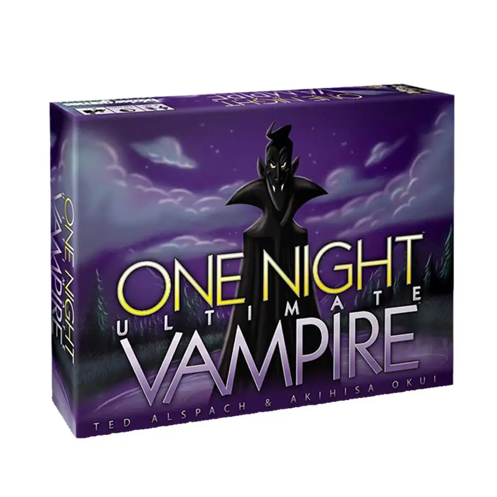 Новый Полный английский One Night Ultimate вампиры таинственный Таро колода настольная игра карты взрыв Высокое качество 3-10 игроков игра