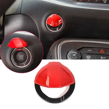 

Car parts ABS Engine Start Stop Button Switch Cover Fit For Dodge Challenger 2015-2019