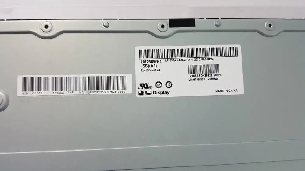 LCD ÷ ȭ , HP EliteOne G4 ο PC, NEC EX241UN Ϳ, LM238WF4 SSA1 SSB1 B2 SSG1 G2 LM238WF4 SSF1