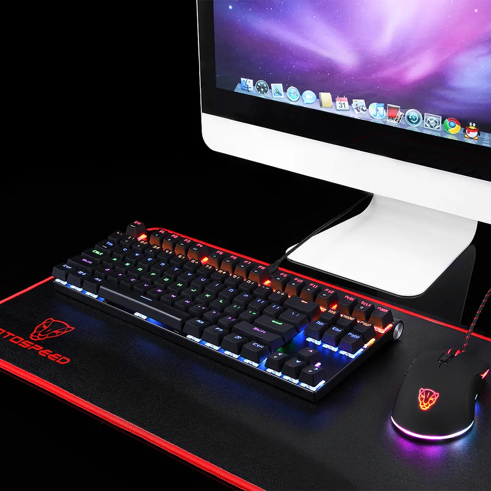 Motospeed V60 RGB игровая мышь геймер программипрограммирование 5000 dpi USB компьютер 7 кнопок Wried оптическая мышь с подсветкой дышащий светодиодный для ПК Lap