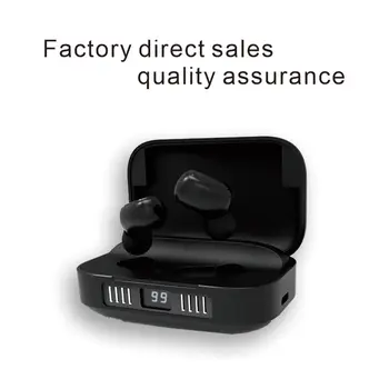 

TWS Bluetooth V5.0 Earphones Wireless Headphones With Microphone Sports Waterproof Headsets 2000mAh Charging Box For Android IOS
