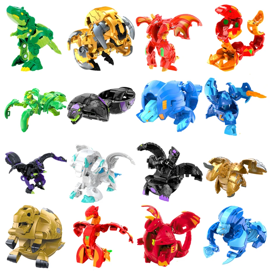 

Dark three-headed dog Instant deformation battle planet Monster Ball Dog baku gan toy