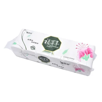 

12 Rolls/Lot Skin-Friendly 4 Layers Tissue Roll Home Bath Wood Pulp Toilet Roll Paper