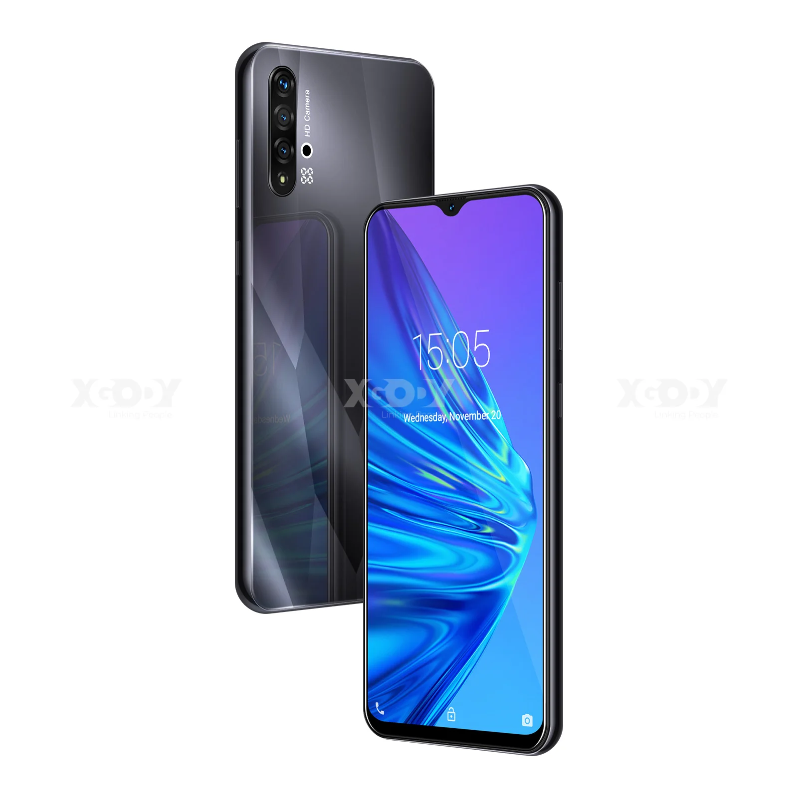 XGODY A50 3g смартфон 6," 19:9 Android 9,0 1 ГБ ОЗУ 4 Гб ПЗУ 5Мп камера четырехъядерный Две сим-карты gps WiFi мобильный телефон сотовый телефон