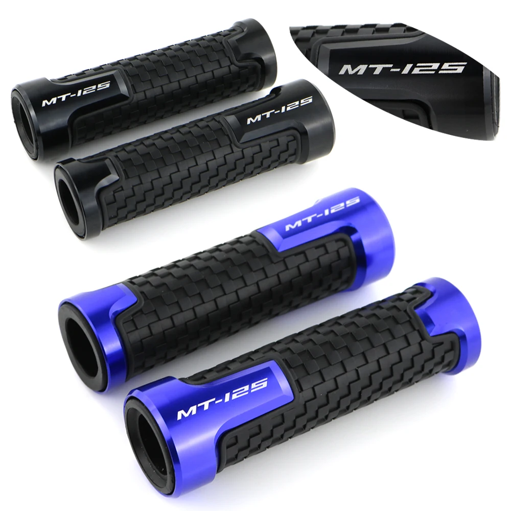 

For Yamaha MT-125 MT125 Motorcycle Accessories Handlebar Handle Grips CNC Aluminum None-Slip Rubber