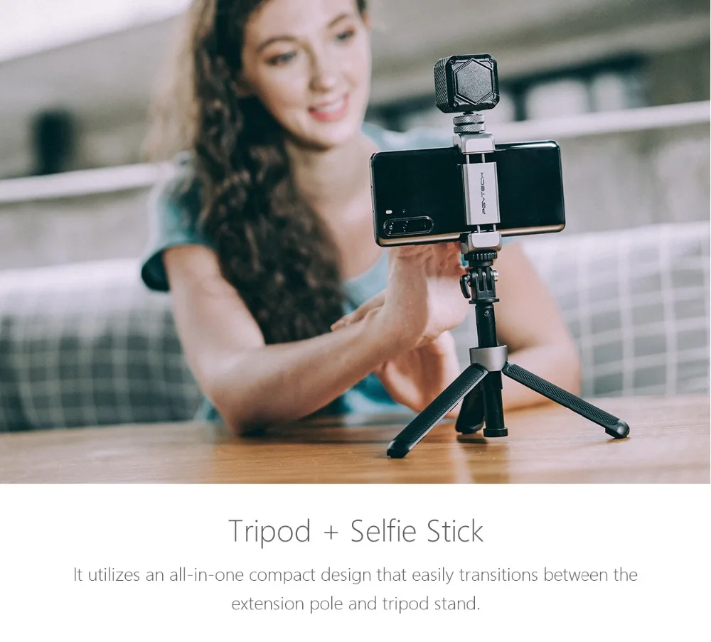 PGYTECH Osmo Pole удлинитель, масштабируемый держатель для DJI OSMO Pocket Gimbal Mobile 2 Zhiyun Smooth 4 Аксессуары для стабилизаторов