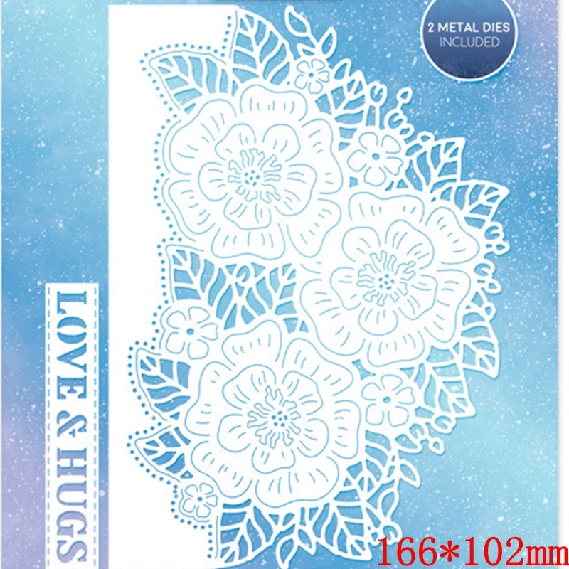 Love Peace Christmas Frame Metal Cutting Dies Stencils For DIY Scrapbooking Decoration Embossing Christmas Craft Die Cut - Цвет: CK0071
