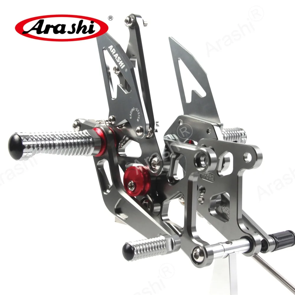 Arashi CBR250R CNC регулируемая подножка Rearset для HONDA CBR 250R 2011-2013 Rider задние наборы подножка подставка для ног 2012 Aluminmum
