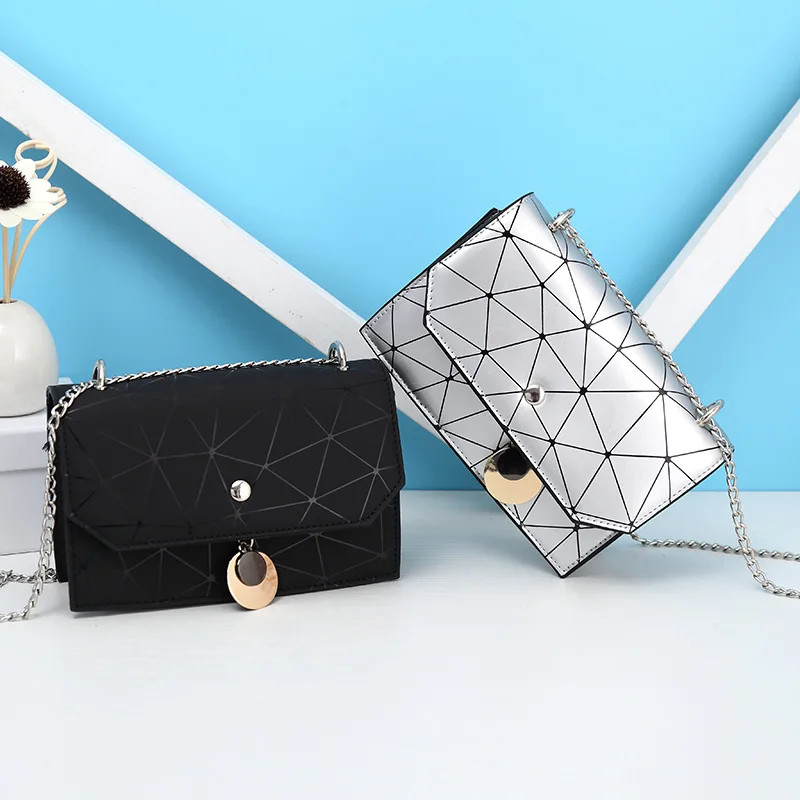 

2019 Europe And America Spring And Summer New Style Chain Bag Shoulder Bag Over-the-shoulder Bag Versatile Fashion Small Square