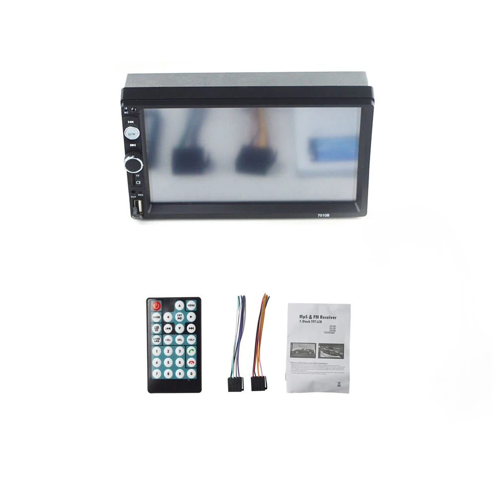 2 Din автомагнитола " HD плеер MP5 сенсорный экран цифровой дисплей Bluetooth стерео Мультимедиа USB 2din Авторадио резервный монитор - Цвет: no camera
