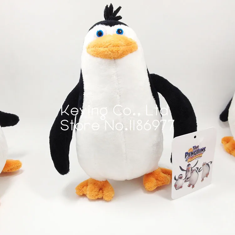Пингвины Из Madagascar Skipper Kowalski Private Rico милые мягкие плюшевые игрушки кукла подарок на