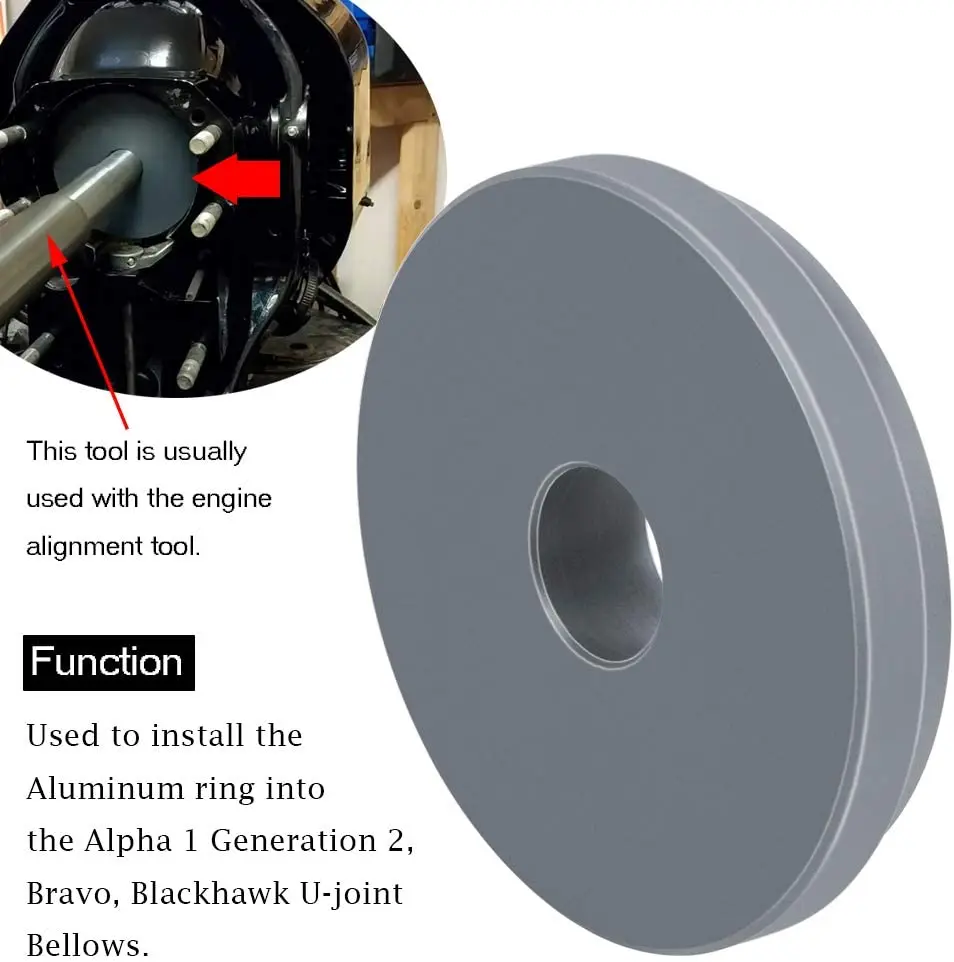 Mercruiser Bravo Bellow Retainer Ring Install tool Alpha Other Trolling