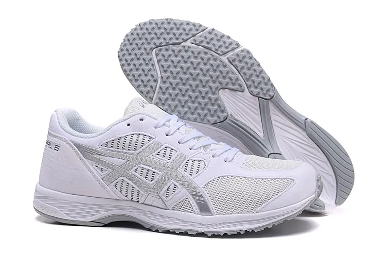 Новые оригинальные мужские кроссовки ASICS TARTHERZEAL 6 T820N, спортивная обувь для бега, дышащие кроссовки - Цвет: White